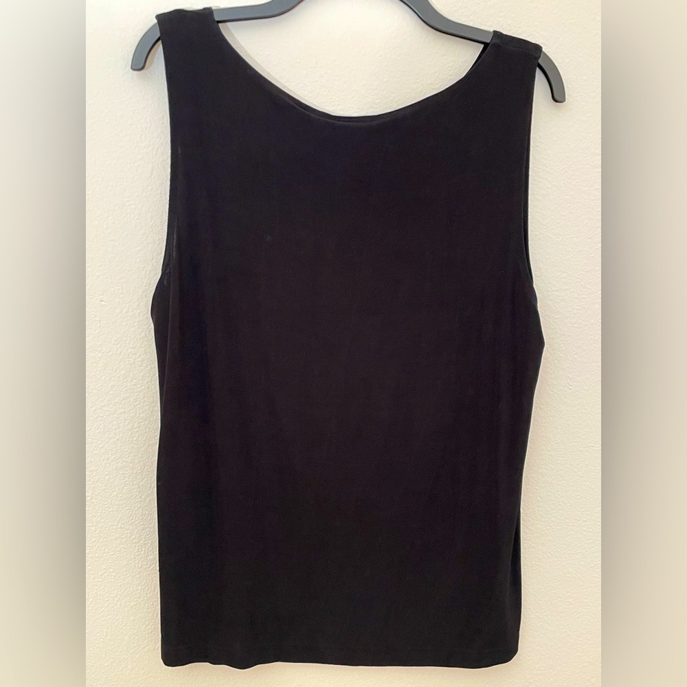 Chico’s Tank Top in Black Size 3